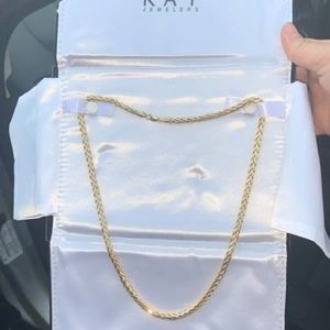 Men’s 14k Gold 22 In chain